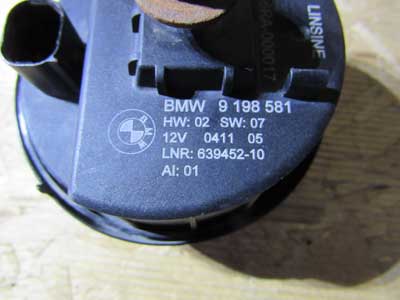 BMW Anti Theft Alarm System Siren Horn 65759198581 F01 F10 F12 F25 F30 3, 5, 6, 7, X Series3